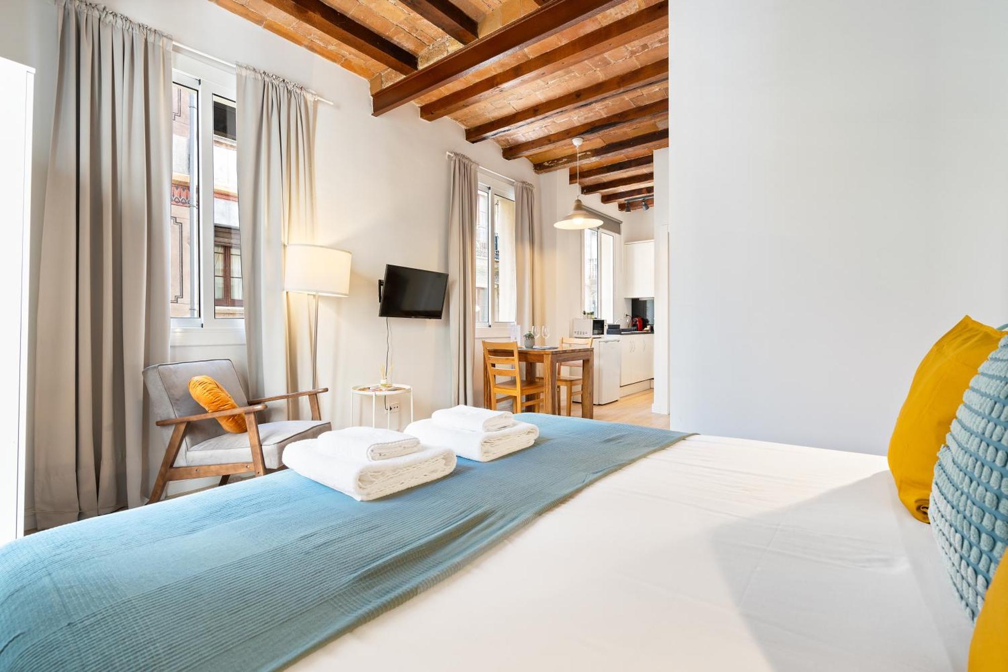 ברצלונה Lodging Apartments Beach Studio 11 מראה חיצוני תמונה